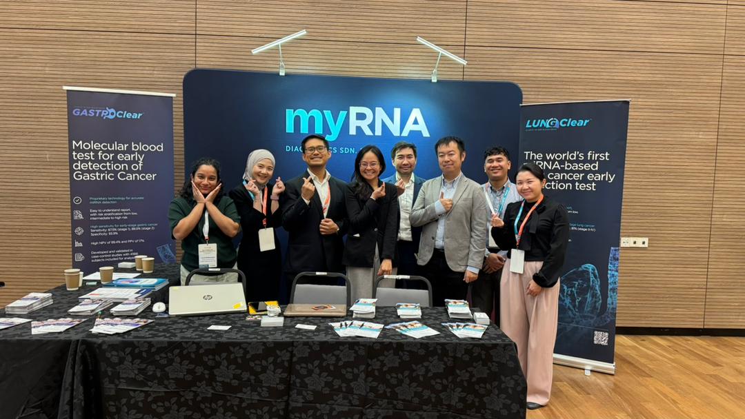 MyRNA at Next Generation Genomics (NGG) Conference 2026 Hosted by Institute for Medical Research, Ministry of Health Malaysia